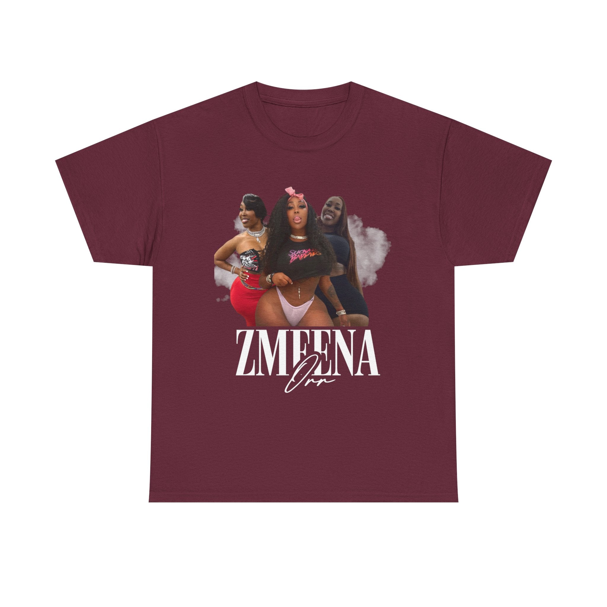 Zmeena Club Tee — Sexy Pinup Collage Graphic T-Shirt