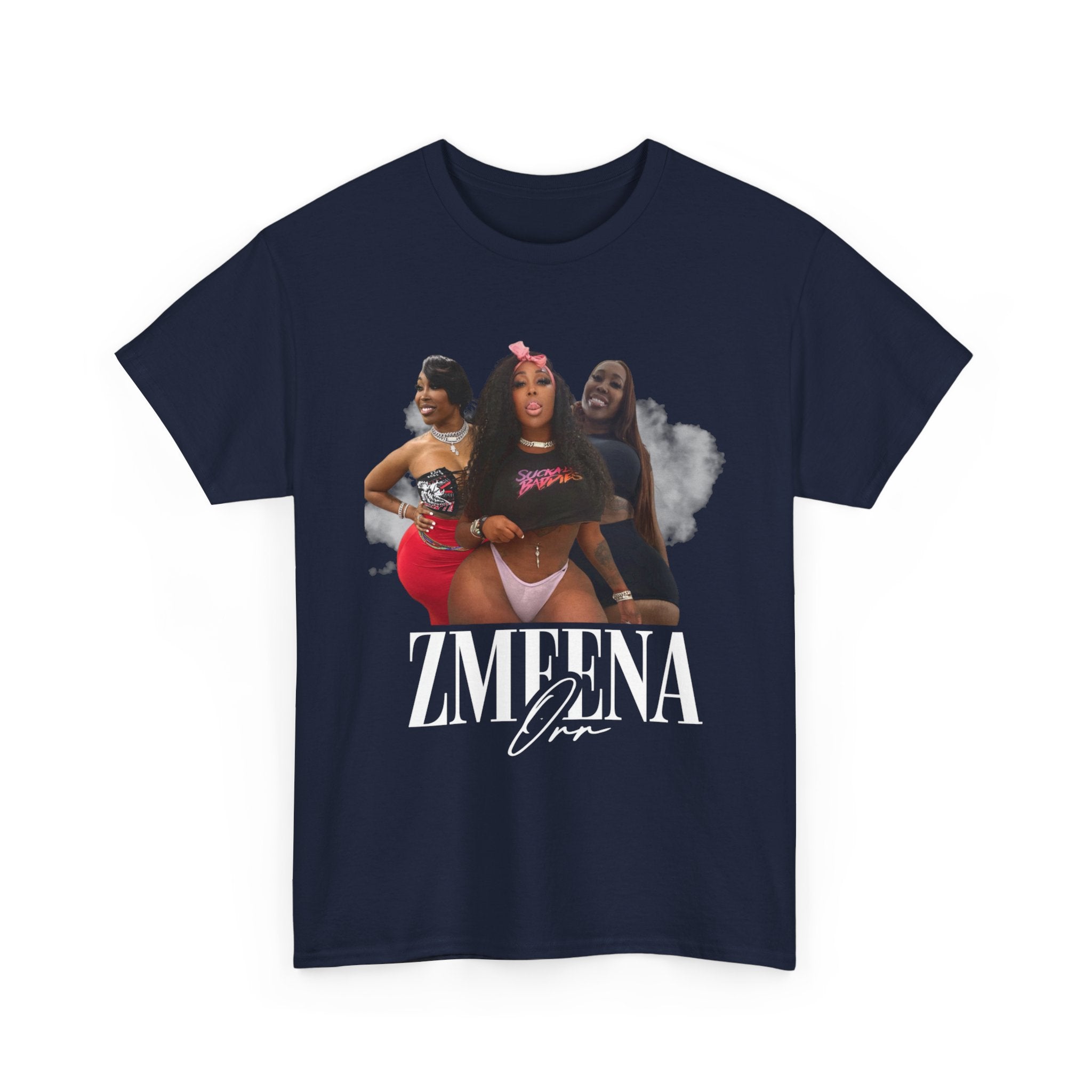 Zmeena Club Tee — Sexy Pinup Collage Graphic T-Shirt