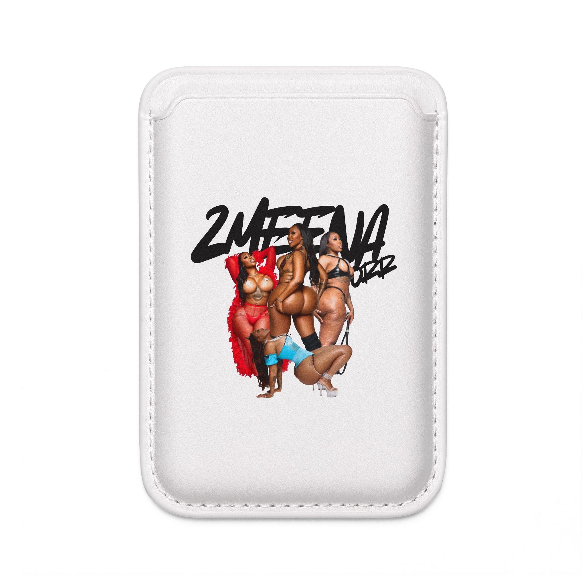 MagSafe Vegan Wallet — '2Nite' Pin-Up Girls Card Holder