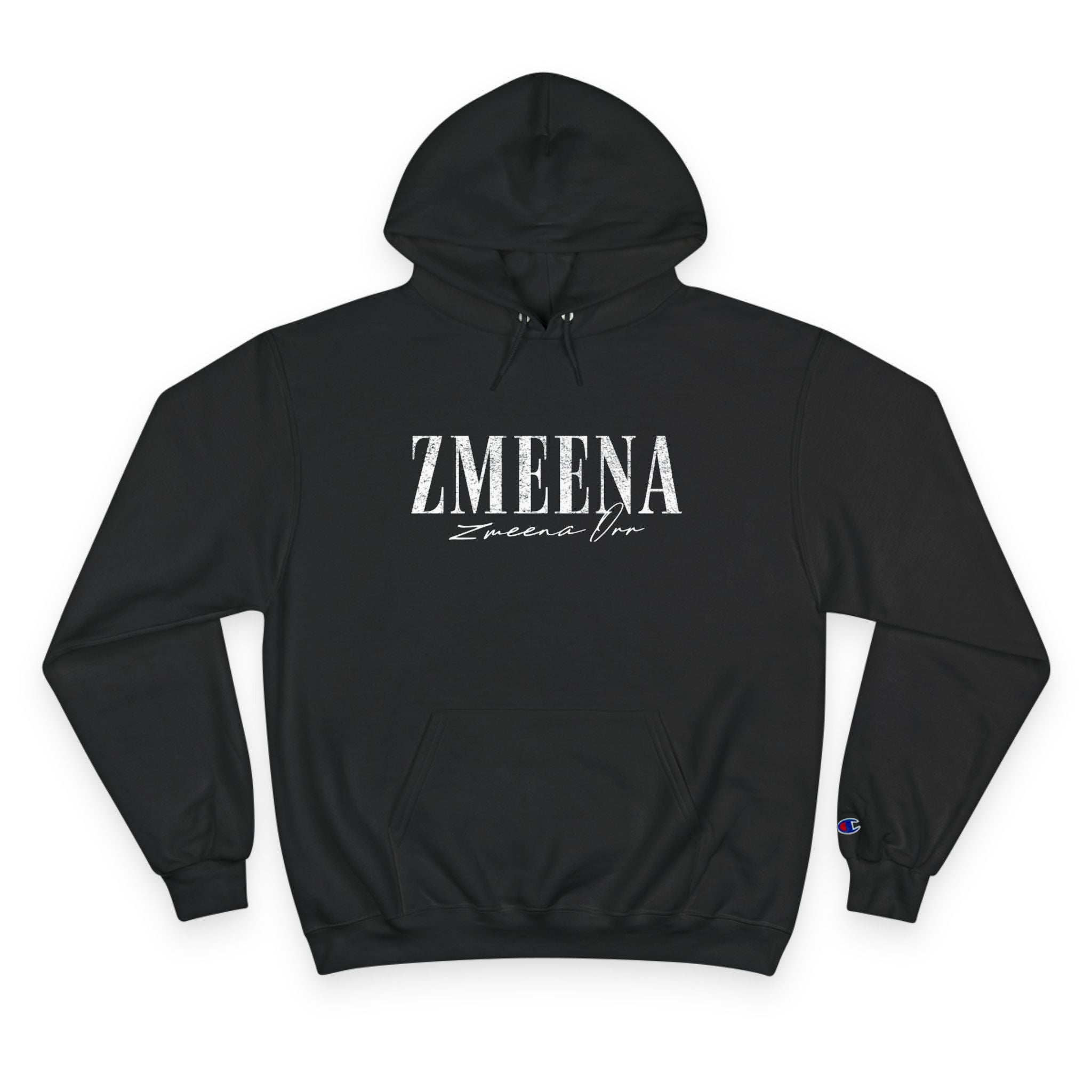 Hoodie — ZMEENA Graphic Hoodie with Pinup Trio Design